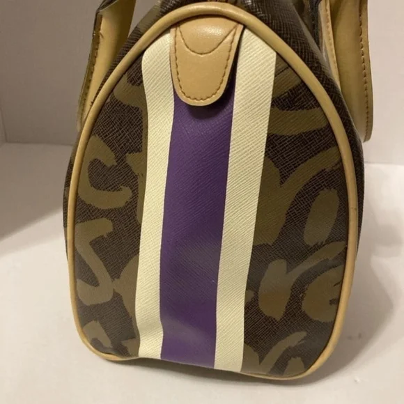 Victoria's Secret Women's Brown and Purple Bag Love Medium - Picture 8 of 11